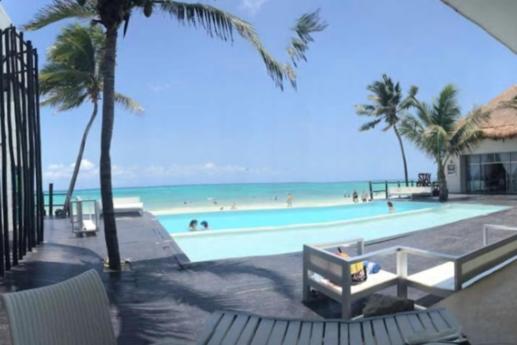 Beachside Corasol El Amanecer De Frida Para 2 Personas Playa del Carmen Zewnętrze zdjęcie