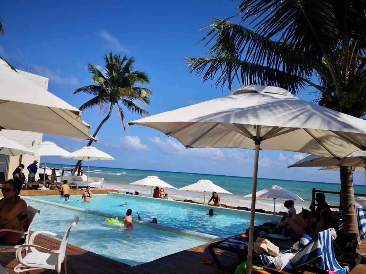 Beachside Corasol El Amanecer De Frida Para 2 Personas Playa del Carmen Zewnętrze zdjęcie